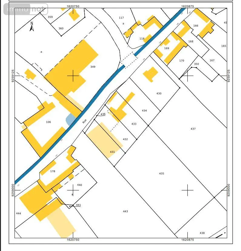 Terrain a batir a vendre Clenleu 62650 Pas-de-Calais 62 42400 euros 62140-870 003