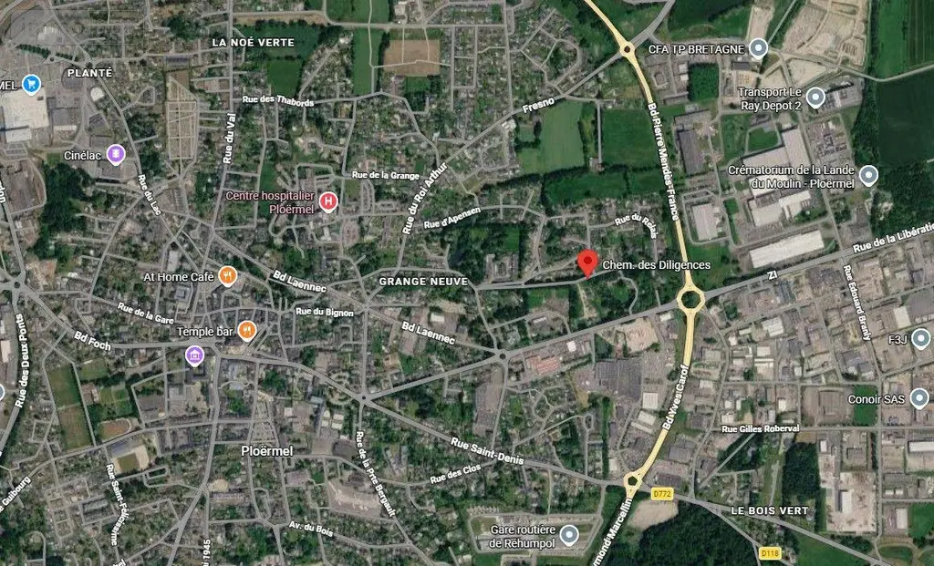 Terrain a batir a vendre Ploërmel 56800 Morbihan 56 69200 euros 35176/453 014