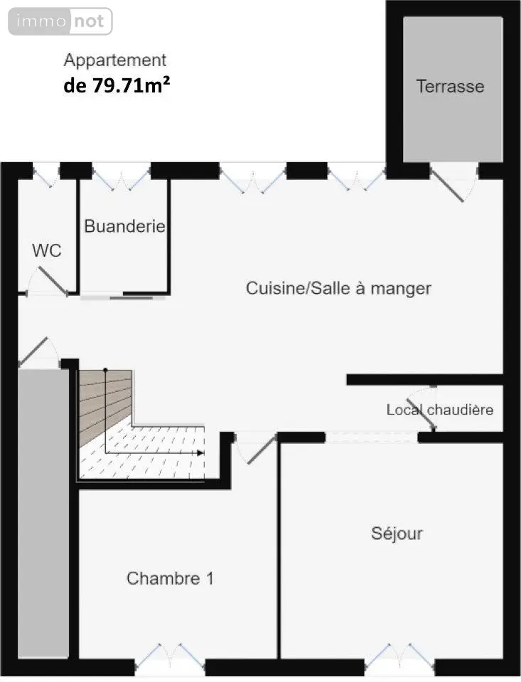 Immeuble de rapport a vendre Le Mans 72000 Sarthe 72 137 m2 8 pièces 270800 euros NL-72-260 004