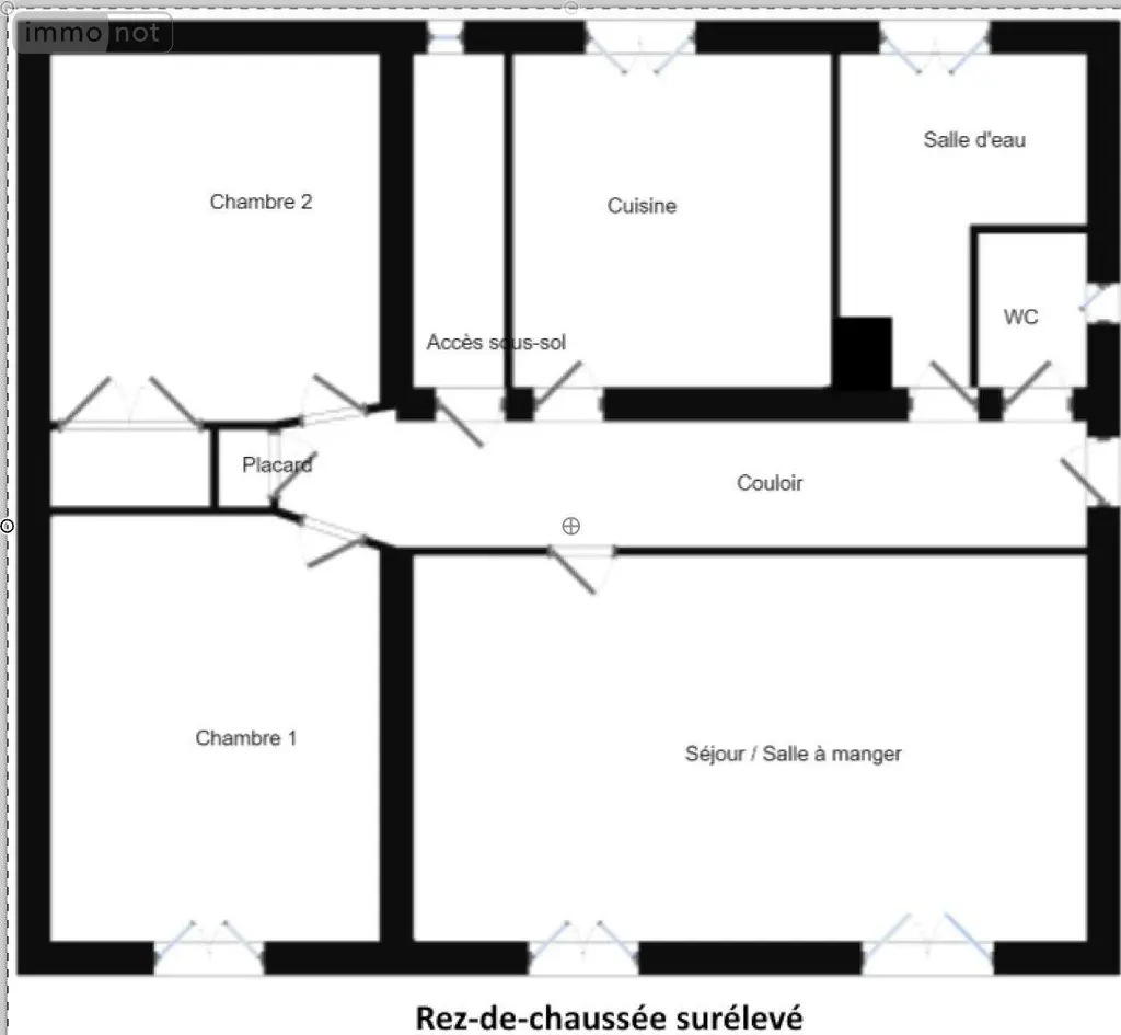 Maison a vendre Rouillon 72700 Sarthe 72 80 m2 4 pièces 183250 euros NL-72700-175 003
