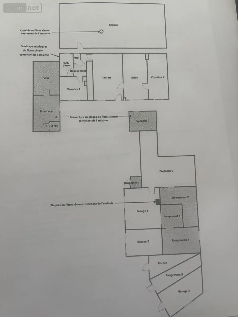 Maison a vendre Chemiré-le-Gaudin 72210 Sarthe 72 67 m2 4 pièces 121900 euros 13816/1237 011