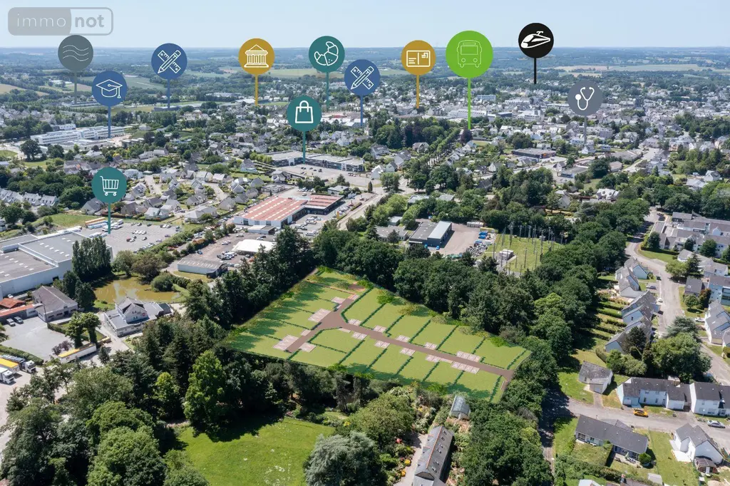 Terrain a batir a vendre Ploërmel 56800 Morbihan 56 69200 euros 35176/486 013