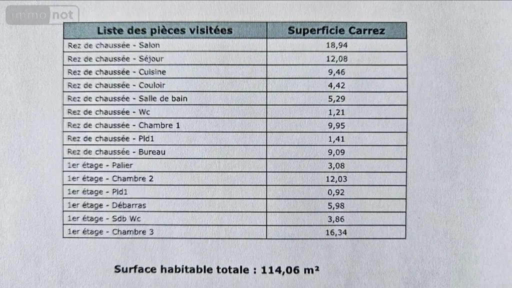 Maison a vendre La Suze-sur-Sarthe 72210 Sarthe 72 114 m2 5 pièces 188000 euros HB-1896 003