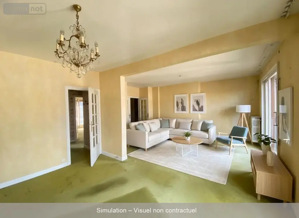 Appartement a vendre Aurillac 15000 Cantal 15 89 m2 4 pièces 100700 euros 15061-104 002