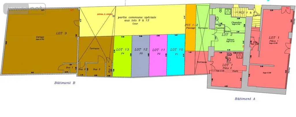 Garage et parking a vendre Castillon-la-Bataille 33350 Gironde 33 80 m2 6 pièces 57500 euros 11633/563 003