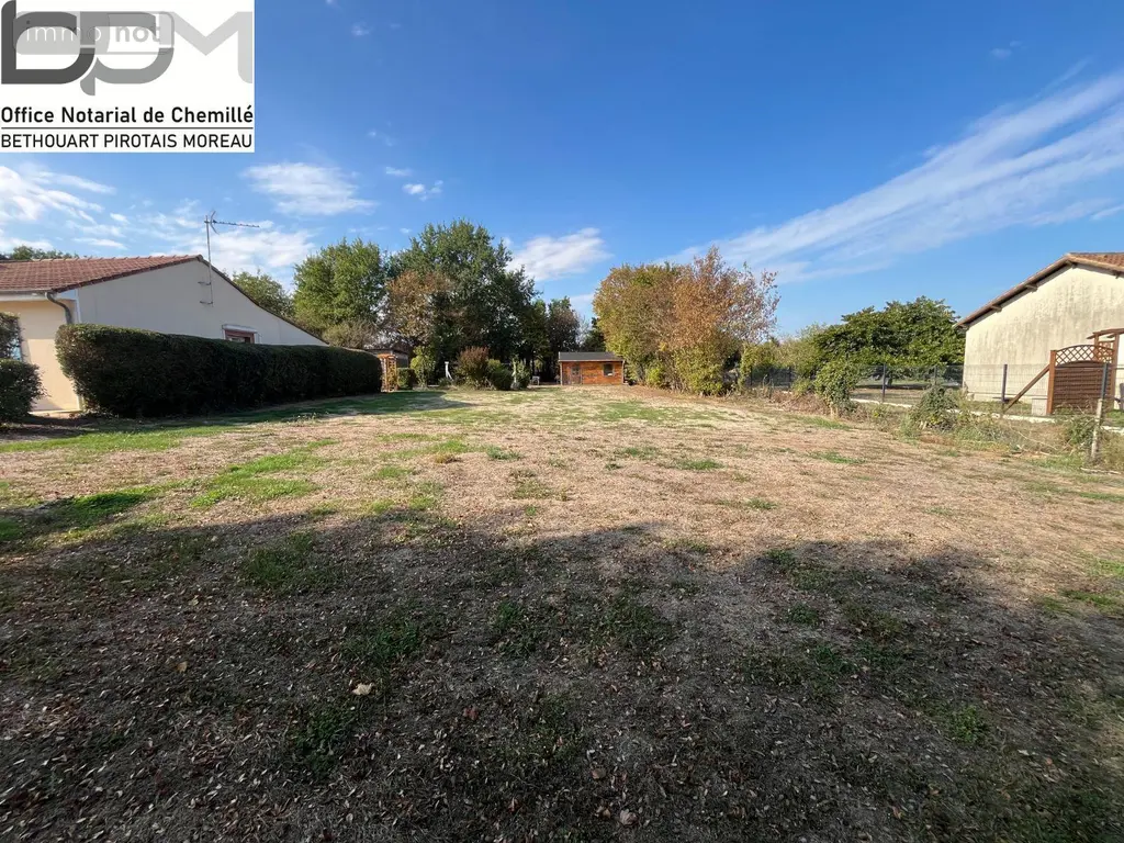Terrain a batir a vendre Chemillé-en-Anjou 49120 Maine-et-Loire 49 95000 euros 49062/841 003