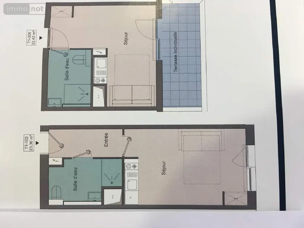 Appartement a vendre Cesson-Sévigné 35510 Ille-et-Vilaine 35 17 m2 1 pièce 136000 euros 134/4128 005
