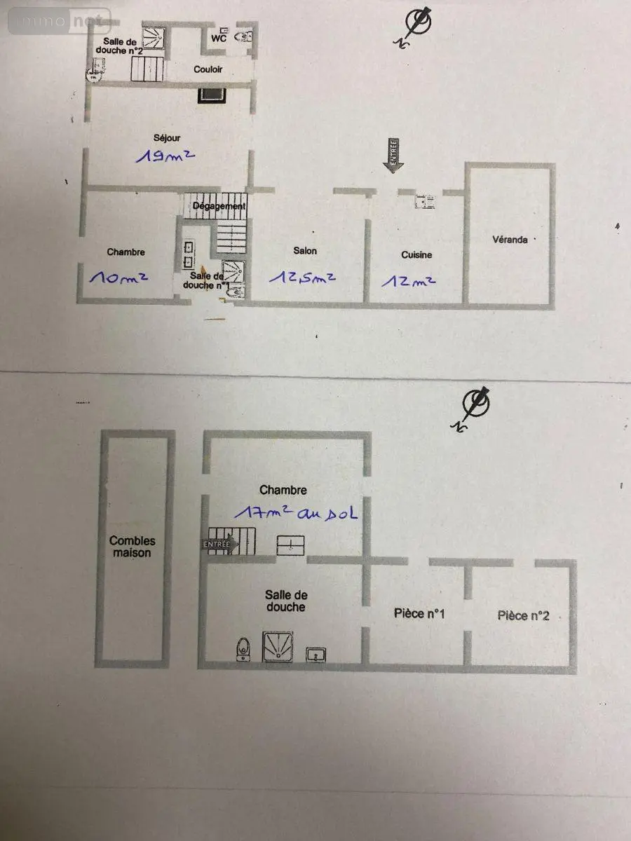Maison a vendre Buzançais 36500 Indre 36 77 m2 3 pièces 94480 euros 1052913 034