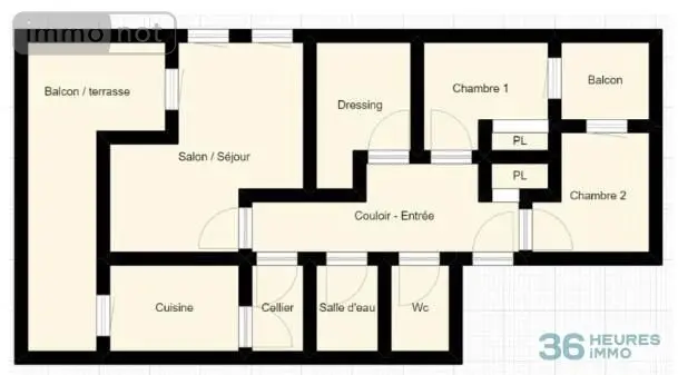 Appartement a vendre Vannes 56000 Morbihan 56 85 m2 3 pièces 544960 euros CHEUVREUX V5-VI 010
