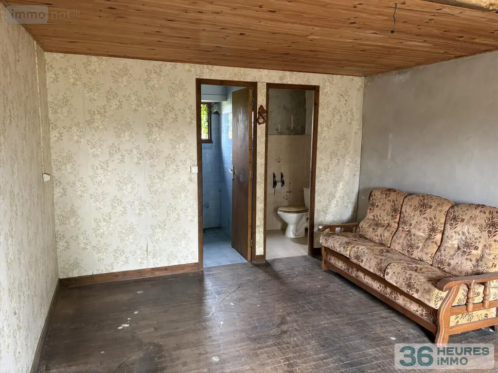 Maison a vendre La Trinité-Porhoët 56490 Morbihan 56 52 m2 4 pièces 51000 euros CHEUVREUX TP1-VI 005