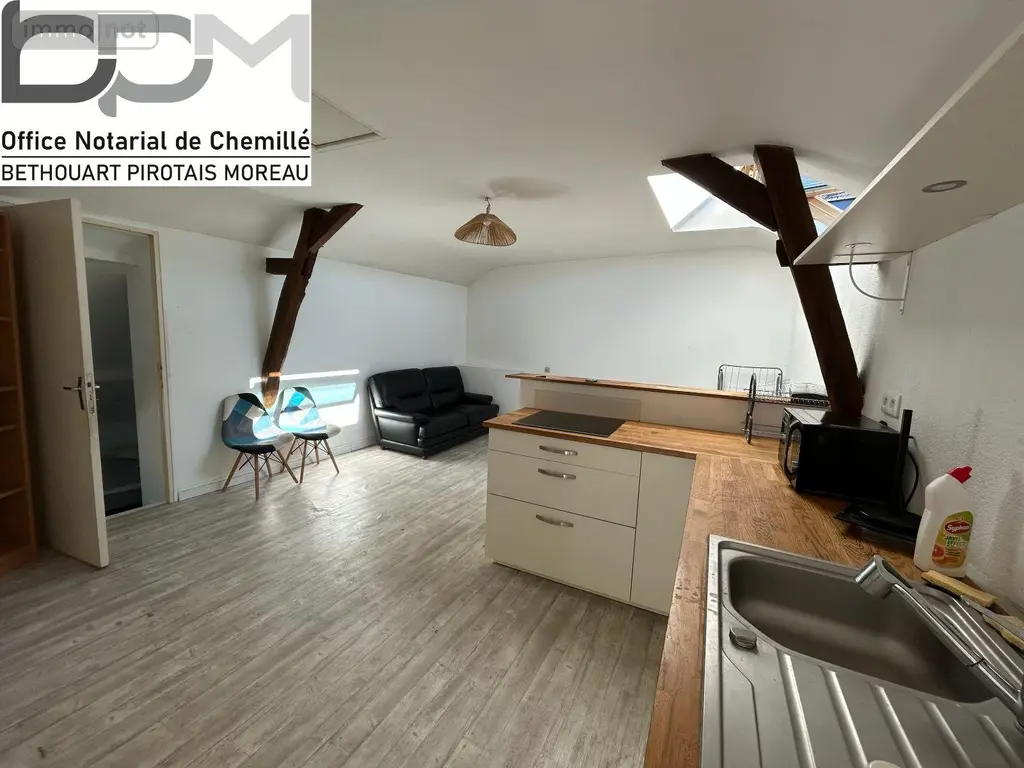 Appartement a vendre Chemillé-en-Anjou 49120 Maine-et-Loire 49 30 m2 75000 euros 49062/843 005