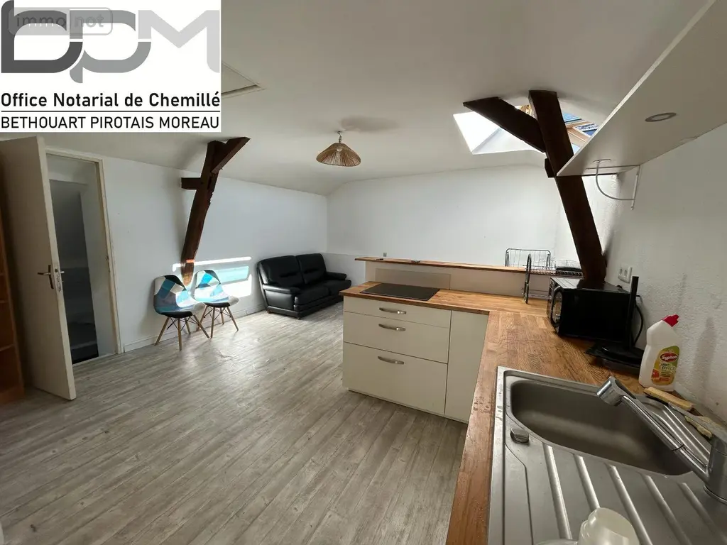 Appartement a vendre Chemillé-en-Anjou 49120 Maine-et-Loire 49 30 m2 75000 euros 49062/843 006