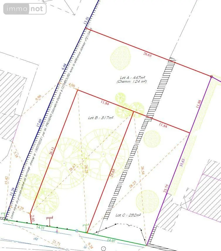 Terrain a batir a vendre Cancale 35260 Ille-et-Vilaine 35 165157 euros 11785/477 002