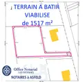 Terrain a batir a vendre Saint-Hilaire-le-Petit 51490 Marne 51 1517 m2 61400 euros 021/1783 001