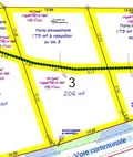 Terrain a batir a vendre Châteaubourg 35220 Ille-et-Vilaine 35 385 m2 99000 euros lot 3 005