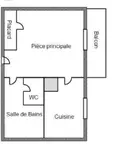 Appartement a vendre Angers 49100 Maine-et-Loire 49 25 m2 1 pièce 115280 euros 49139-159 006