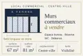 Fonds et murs commerciaux a vendre Lesneven 29260 Finistère 29 81 m2 1 pièce 136870 euros 29094-1061 001