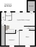 Immeuble de rapport a vendre Le Mans 72000 Sarthe 72 137 m2 8 pièces 270800 euros NL-72-260 004