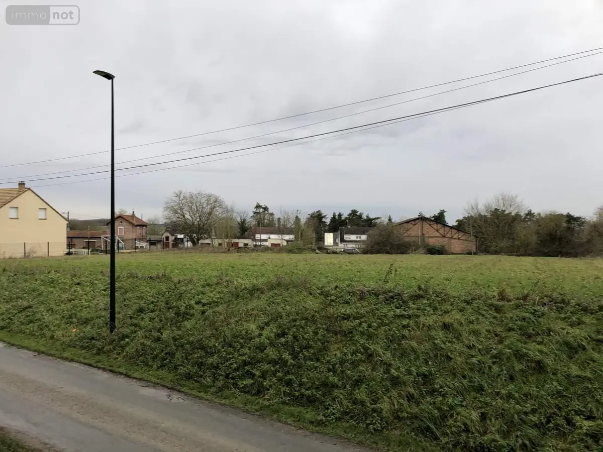 Terrain a batir a vendre Bellicourt 02420 Aisne 02 1112 m2 41500 euros 087/2641 001
