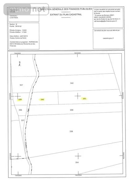 Terrains de loisirs bois etangs a vendre Laveyron 26240 Drôme 26 5000 euros 087/1774 001