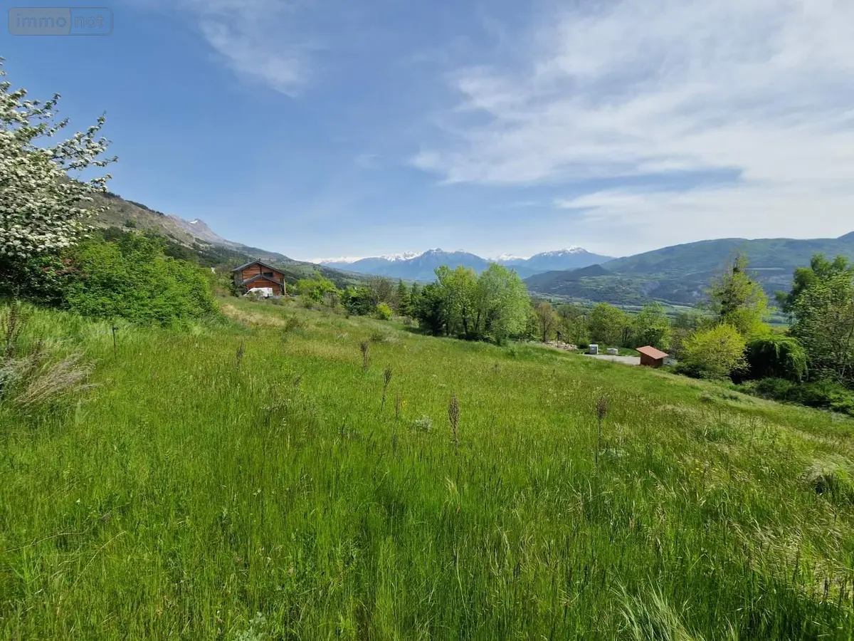 Terrain a batir a vendre La Bâtie-Neuve 05230 Hautes-Alpes 05 1185 m2 138000 euros AUB/LABAT 001
