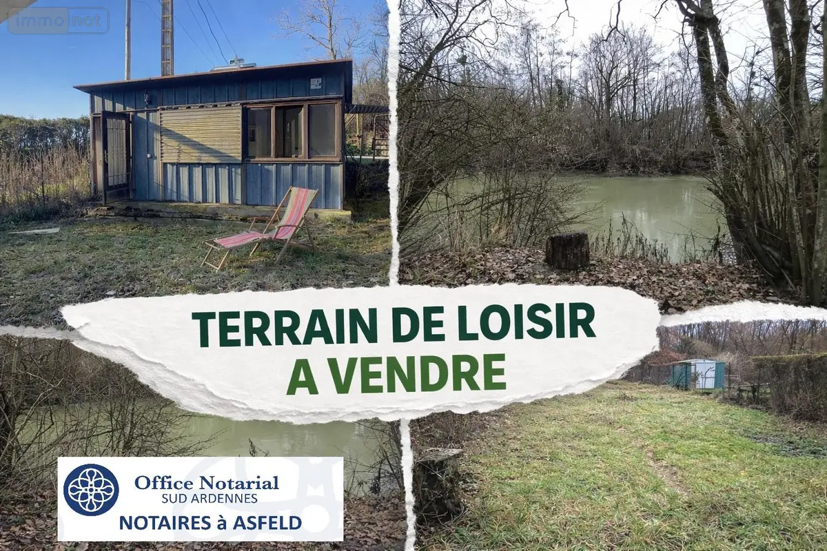 Terrains de loisirs bois etangs a vendre Balham 08190 Ardennes 08 17760 euros 021/2033 001