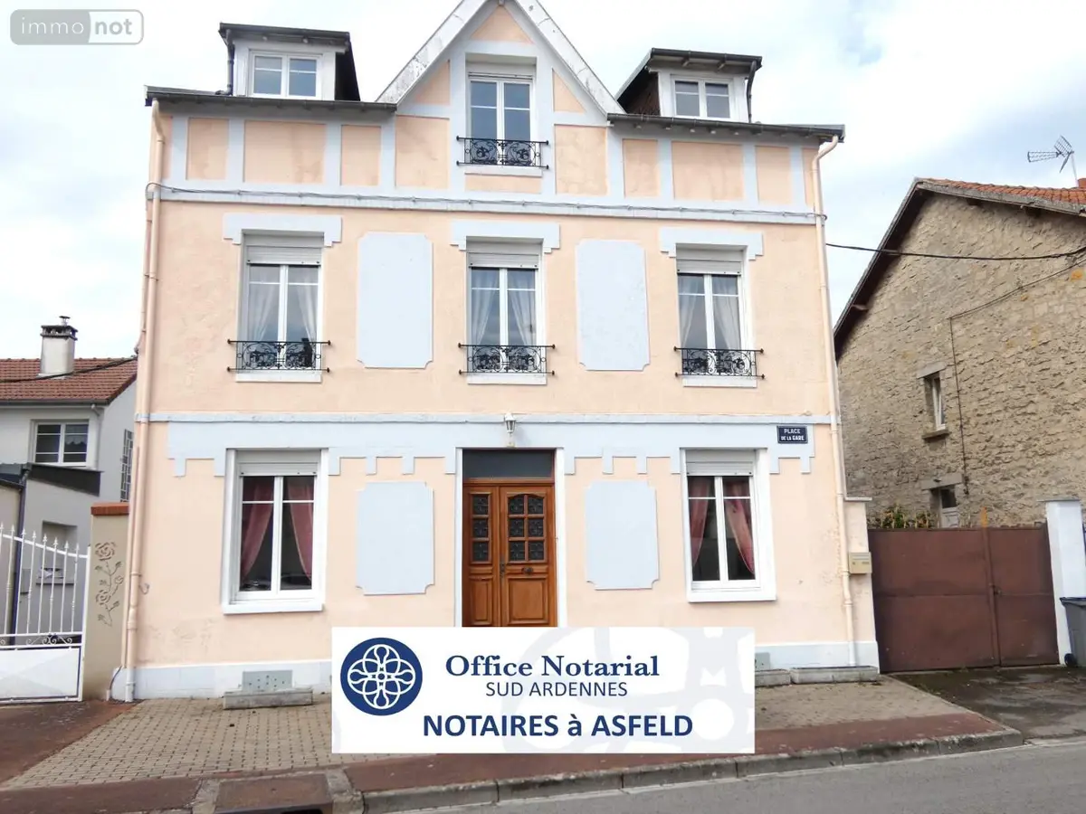 Maison a vendre Saint-Erme-Outre-et-Ramecourt 02820 Aisne 02 156 m2 7 pièces 199000 euros 021/2085 001