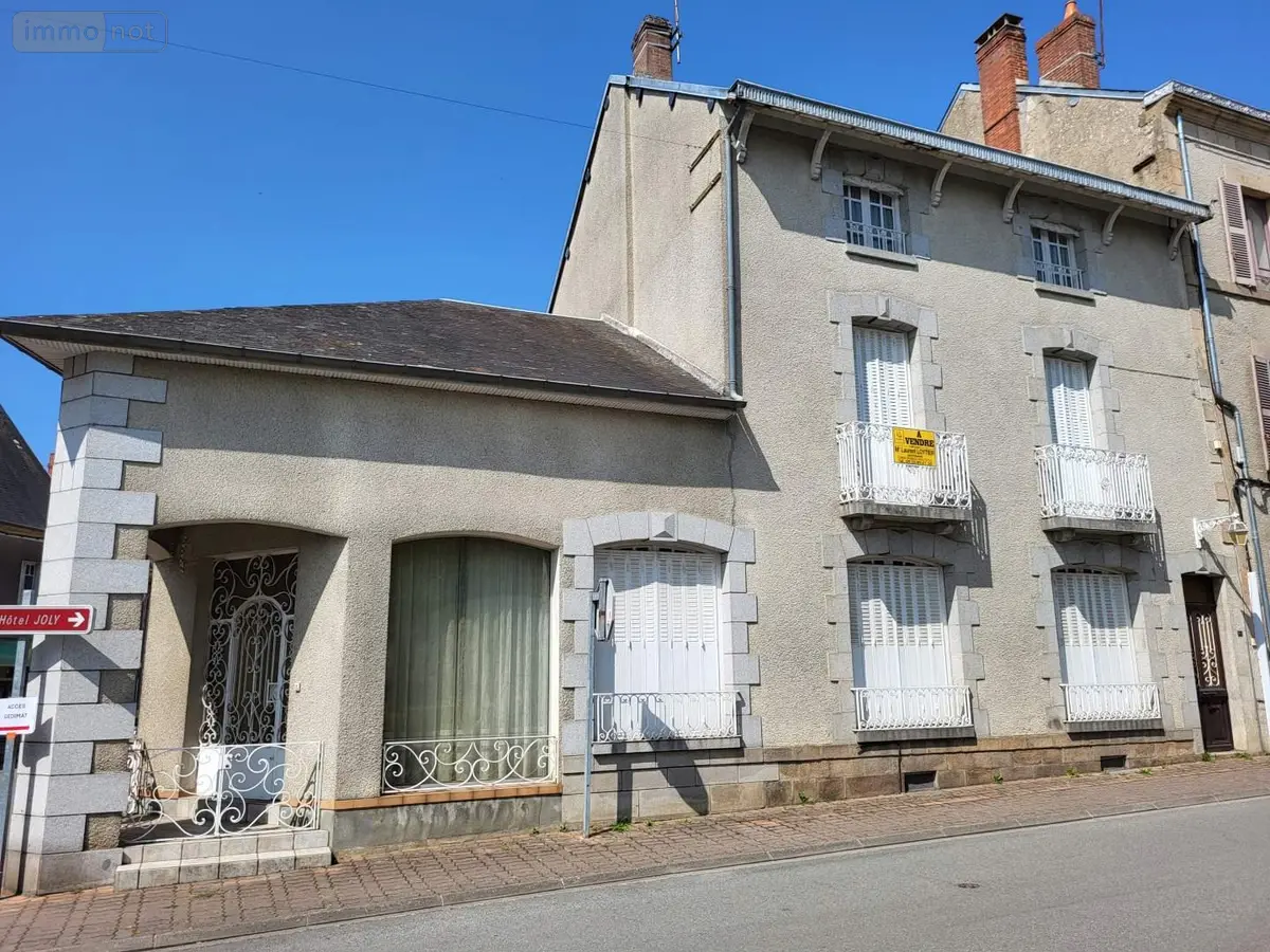 Maison a vendre Dun-le-Palestel 23800 Creuse 23 217 m2 6 pièces 127200 euros 1366 001