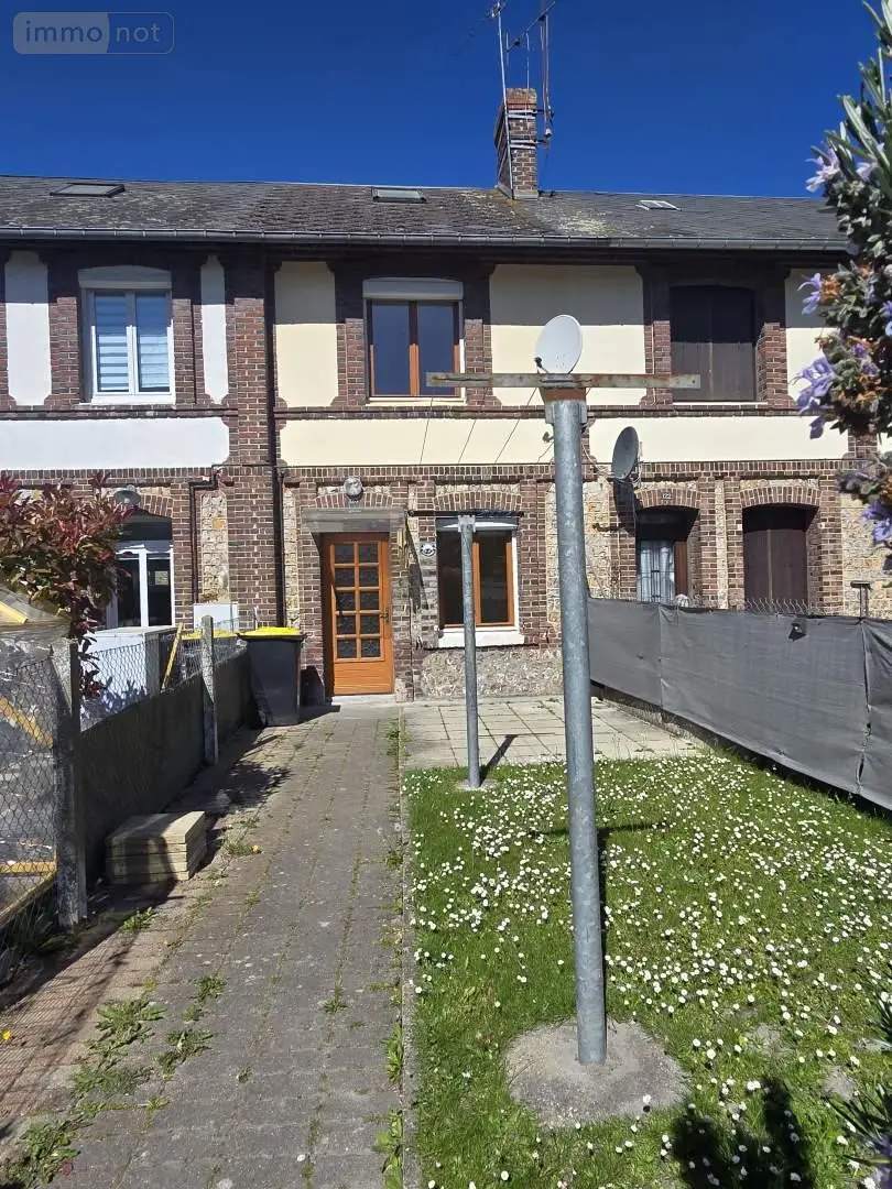 Maison a vendre Manneville-sur-Risle 27500 Eure 27 51 m2 3 pièces 95400 euros 065/394 001