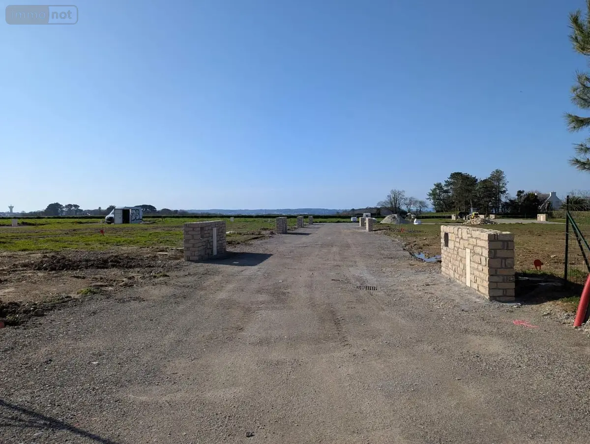 Terrain a batir a vendre Kerlaz 29100 Finistère 29 302 m2 43600 euros 011/86 001