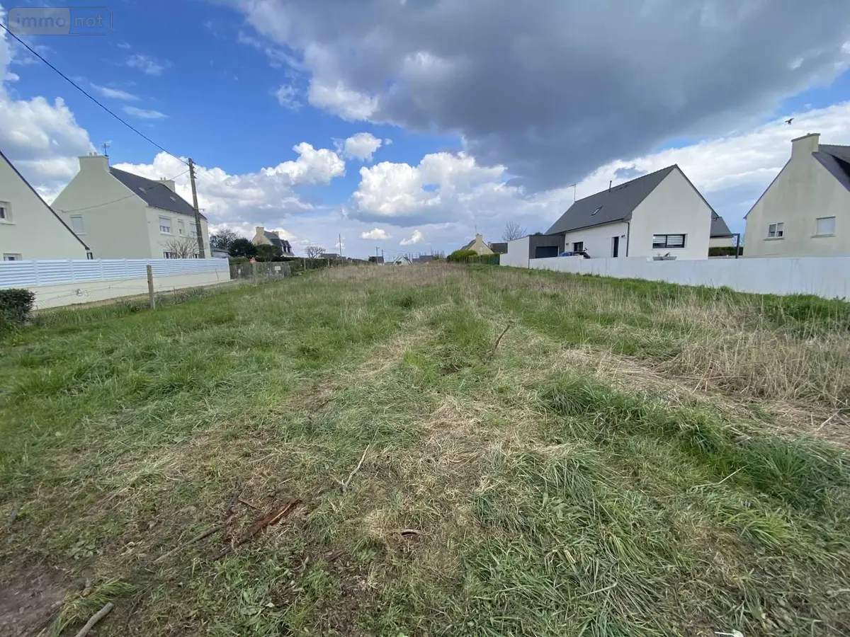 Terrain a batir a vendre Plomeur 29120 Finistère 29 600 m2 87621 euros 023/1493 001