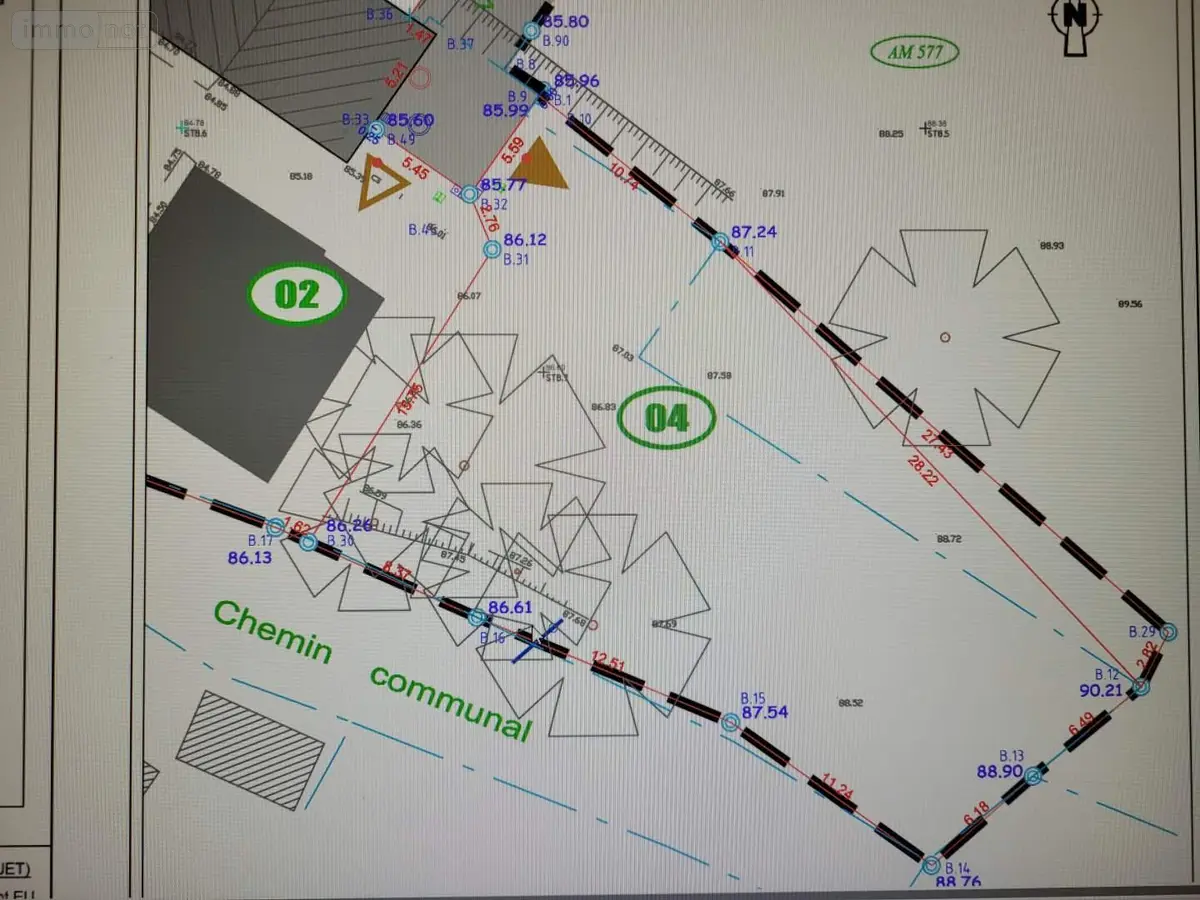 Terrain a batir a vendre Melesse 35520 Ille-et-Vilaine 35 601 m2 172350 euros 019/5308 JLLA 001