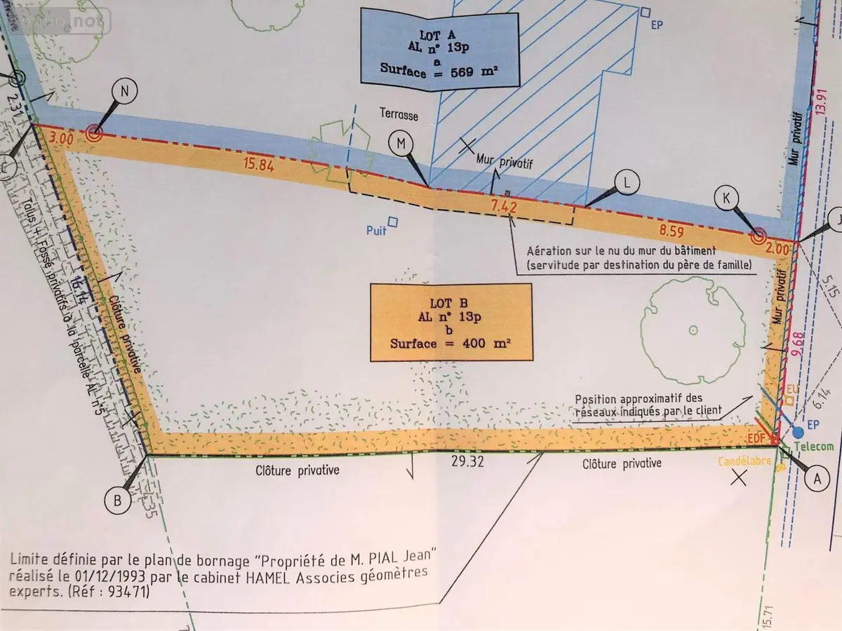 Terrain a batir a vendre Thorigné-Fouillard 35235 Ille-et-Vilaine 35 240 m2 150000 euros 150/1884 001