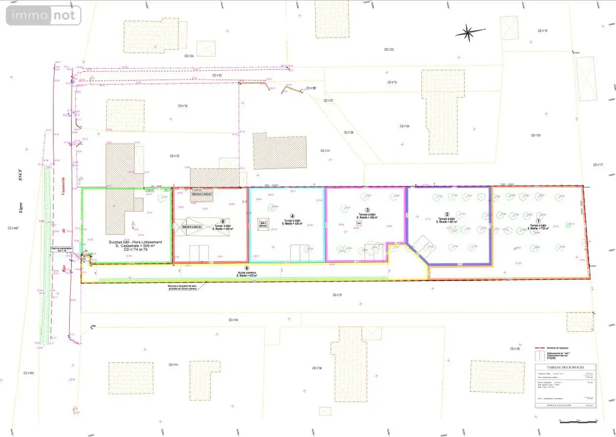 Terrain a batir a vendre Montlouis-sur-Loire 37270 Indre-et-Loire 37 150 m2 99800 euros 013/1458 001