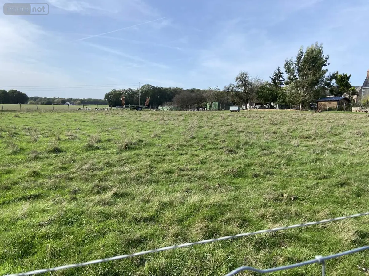 Terrain a batir a vendre Charentilly 37390 Indre-et-Loire 37 1235 m2 137800 euros 37037/262 001