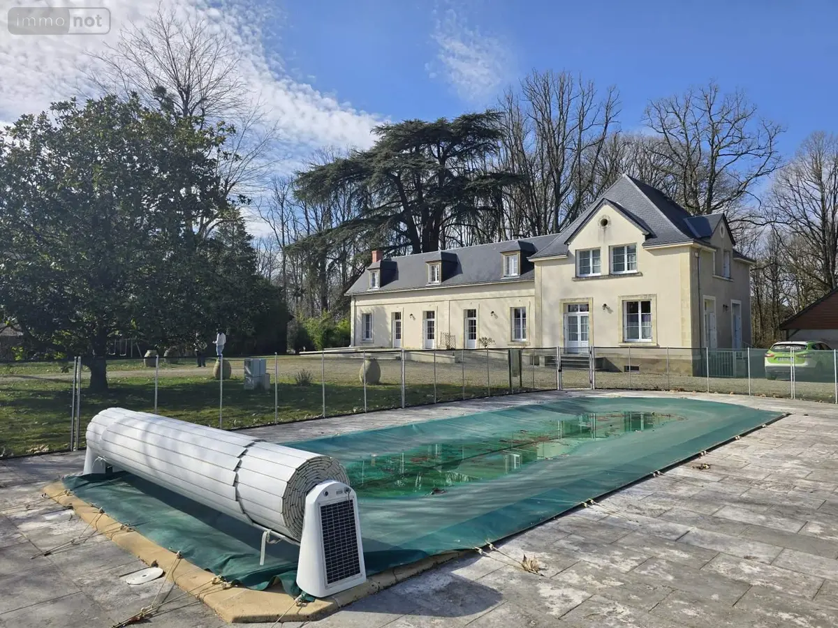 Maison a vendre Souvigné 37330 Indre-et-Loire 37 246 m2 10 pièces 519000 euros 042/1168 001