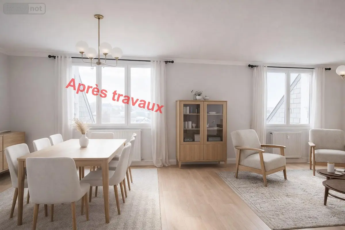 Appartement a vendre Blois 41000 Loir-et-Cher 41 76 m2 3 pièces 149668 euros 015/681 001