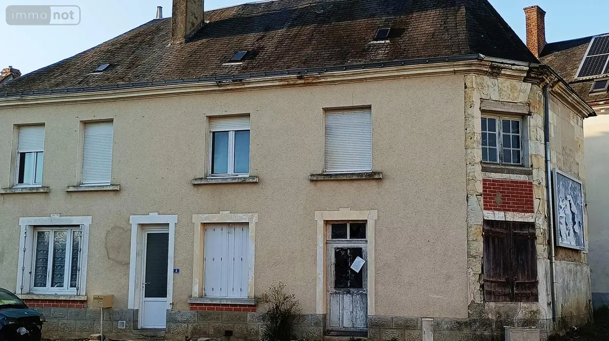 Maison a vendre Loir en Vallée 72310 Sarthe 72 117 m2 3 pièces 29000 euros 072/1702 001