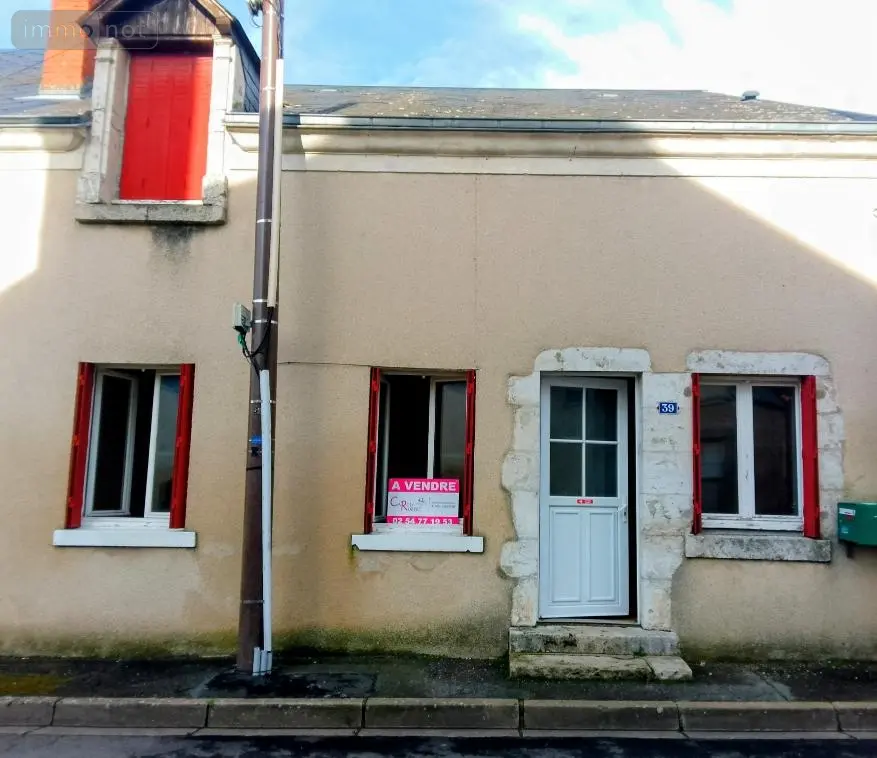 Maison a vendre Oucques La Nouvelle 41290 Loir-et-Cher 41 79 m2 4 pièces 79000 euros 072/1830 001