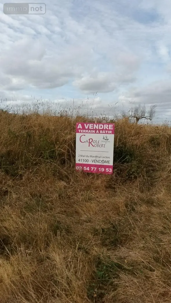 Terrain a batir a vendre Bonneveau 41800 Loir-et-Cher 41 200 m2 16500 euros 072/1865 001