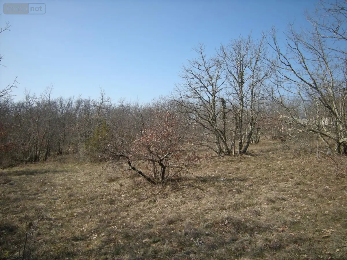 Terrain a batir a vendre Cieurac 46230 Lot 46 1575 m2 37100 euros 009/1528 001