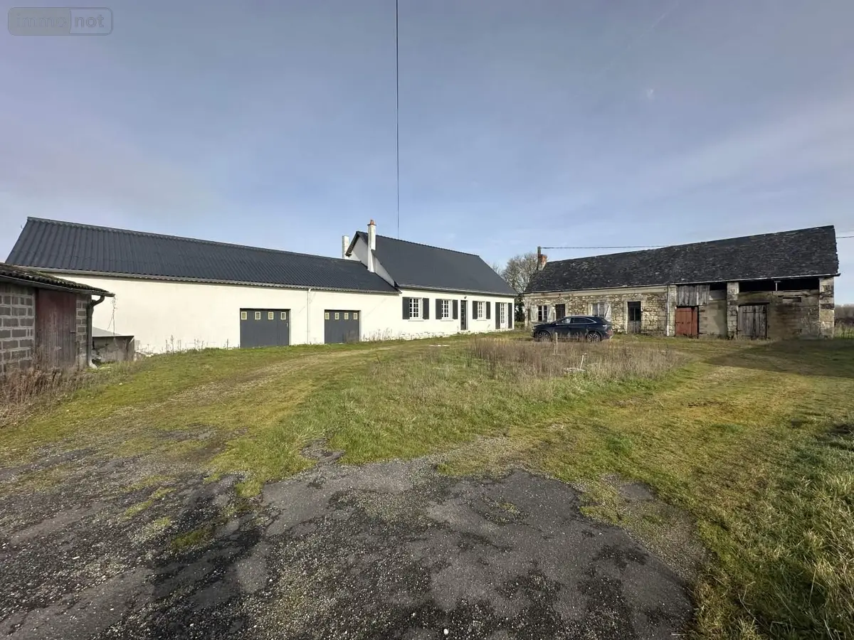 Maison a vendre Vernantes 49390 Maine-et-Loire 49 104 m2 4 pièces 157506 euros 49046/752 001