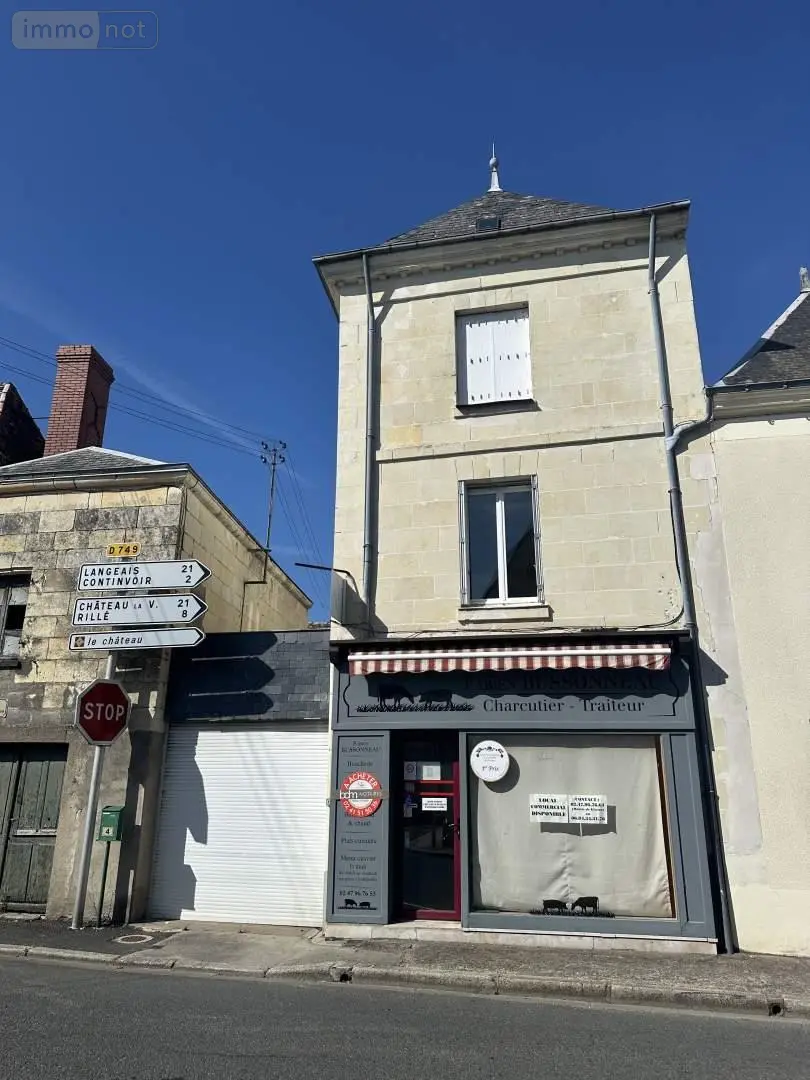 Fonds et murs commerciaux a vendre Gizeux 37340 Indre-et-Loire 37 110 m2 7 pièces 135455 euros 49046/814 001