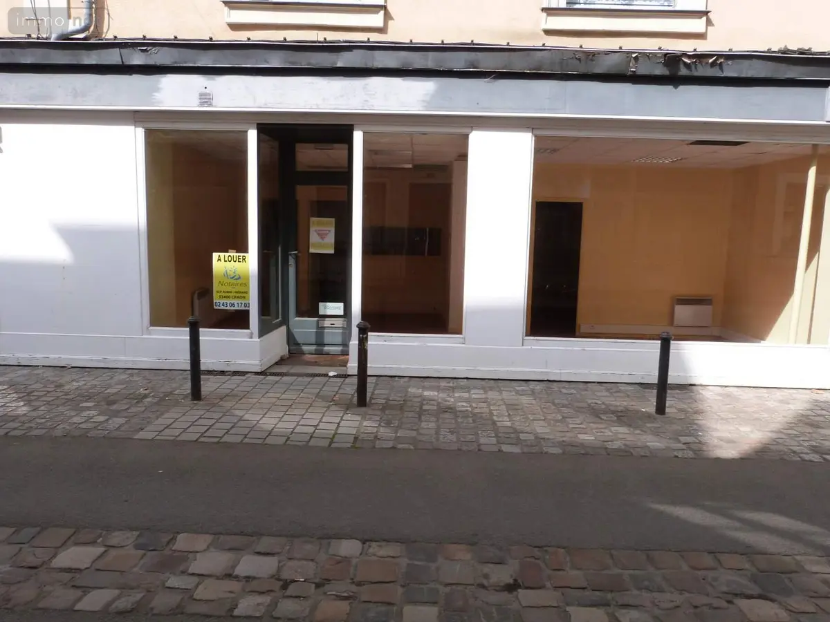 Location fonds et murs commerciaux Craon 53400 Mayenne 53 53 m2 538 euros LOC076-SCIDESH-CIAL 001