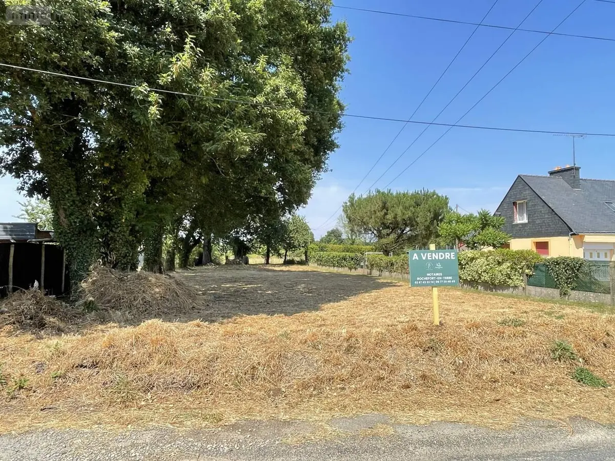 Terrain a batir a vendre Malansac 56220 Morbihan 56 990 m2 42400 euros 134a 001