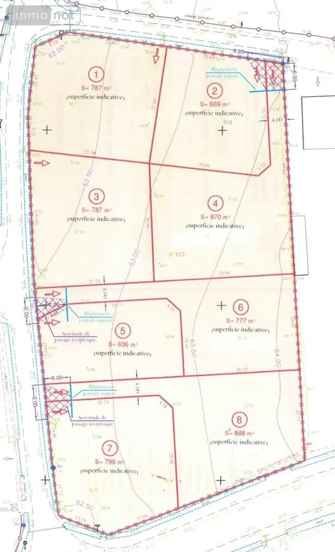 Terrain a batir a vendre Allaire 56350 Morbihan 56 787 m2 37815 euros 119a 001