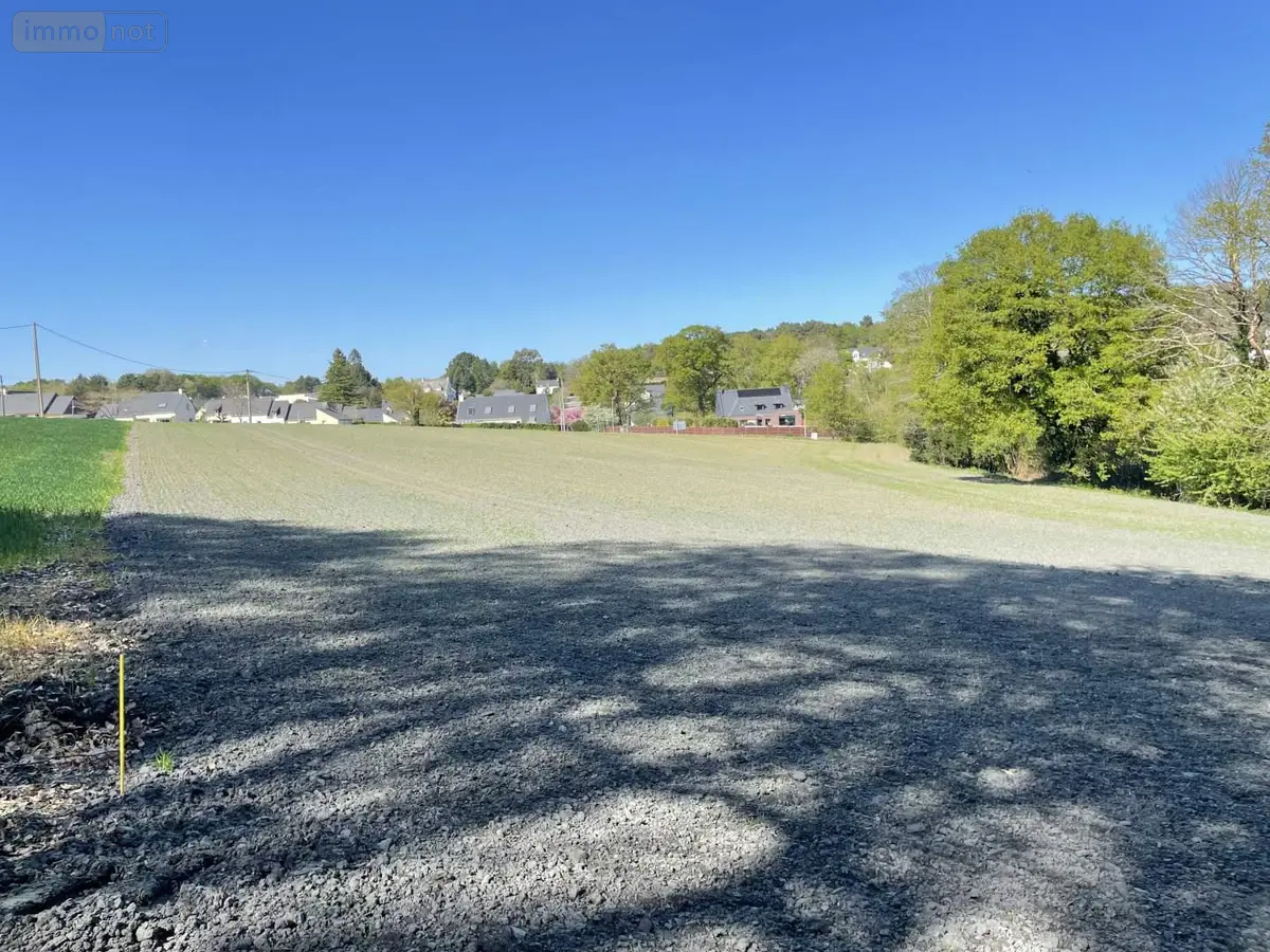 Terrain a batir a vendre Rochefort-en-Terre 56220 Morbihan 56 348 m2 38940 euros 131c 001