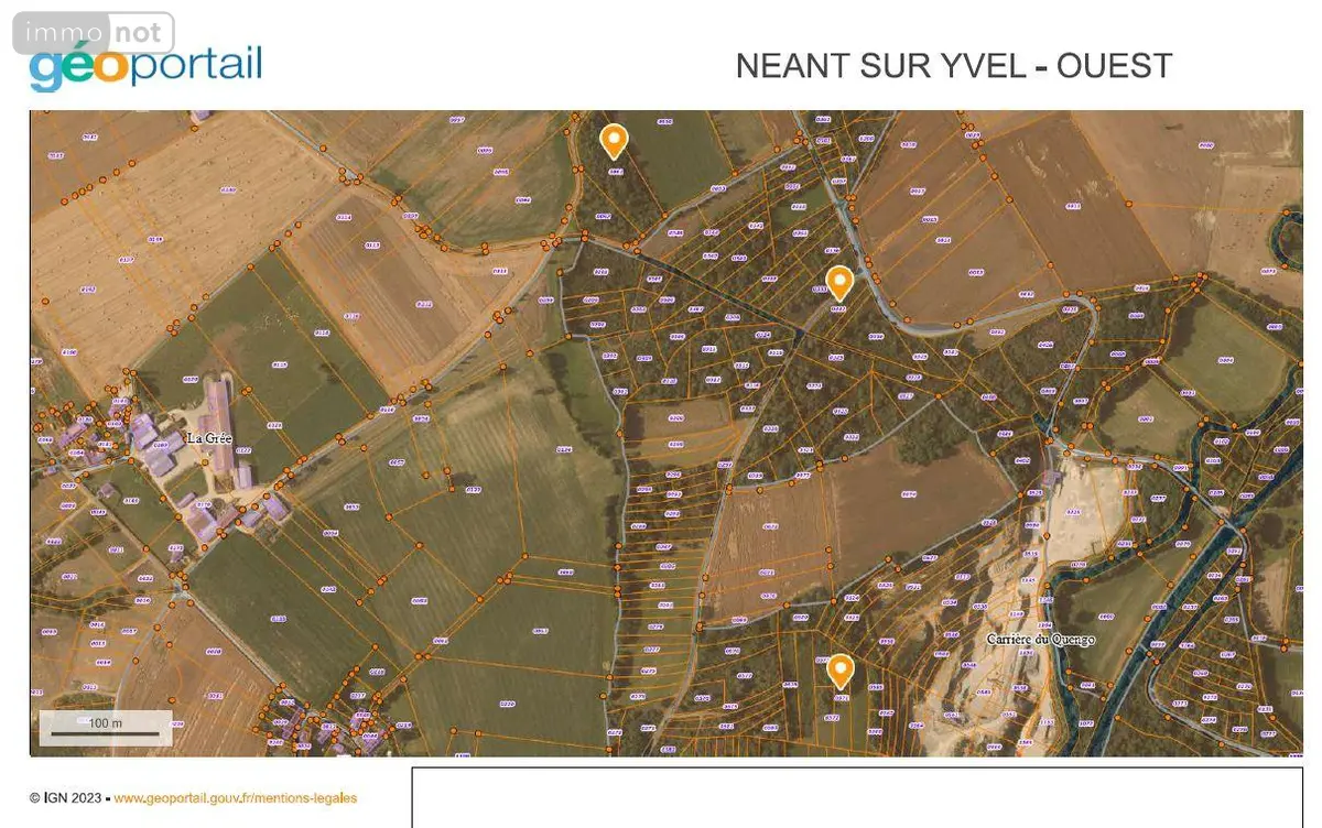 Terrains de loisirs bois etangs a vendre Néant-sur-Yvel 56430 Morbihan 56 8400 euros 05965 001