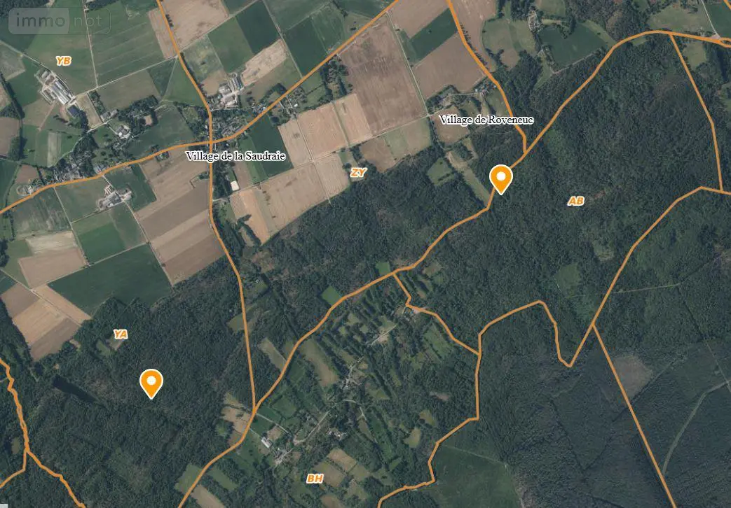 Terrains de loisirs bois etangs a vendre Paimpont 35380 Ille-et-Vilaine 35 8550 euros 05966 001