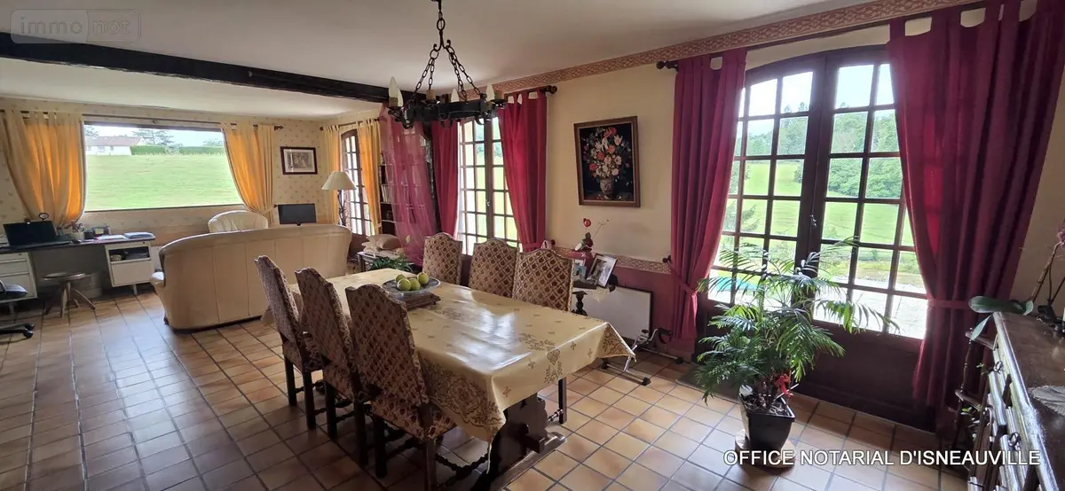 Maison a vendre Houppeville 76770 Seine-Maritime 76 154 m2 7 pièces 311850 euros 016/3036 001